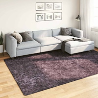 vidaXL Matta tvättbar 190x300 cm antracit