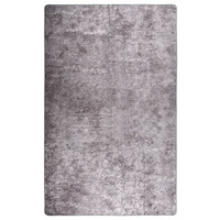 vidaXL Matta tvättbar 160x230 cm grå halkfri