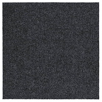 vidaXL Gångmatta 100x100 cm antracit