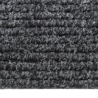 vidaXL Gångmatta 100x150 cm antracit