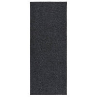 vidaXL Gångmatta 100x250 cm antracit