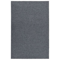 vidaXL Gångmatta 100x150 cm grå