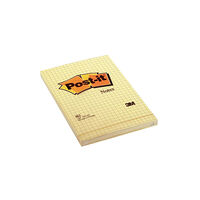 Post-it Memoblock POST-IT rutat 102x152 gul