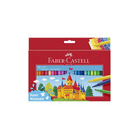 FABER-CASTELL Fiberpennor Barn sorterade färger 50/fp