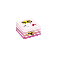 Post-it Notes POST-IT kub 76x76mm rosa/vit