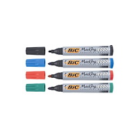 BIC Märkpenna BIC 2000 4 färger/fp
