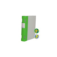 KEBA Gaffelpärm KEBAErgo A4 55mm lime/neutral