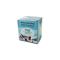 Activa Städduk JustOnce engångs blå 100/fp