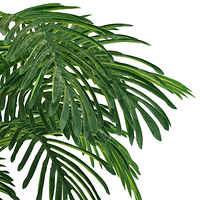 vidaXL Konstväxt kottepalm med kruka 140 cm grön