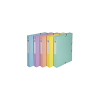 EXACOMPTA Boxmapp EXACOMPTA 40mm pastel 8/fp