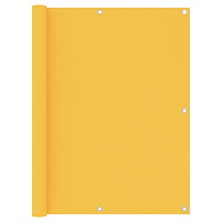 vidaXL Balkongskärm gul 120x300 cm oxfordtyg