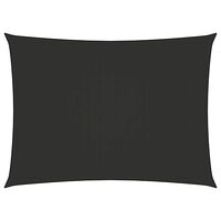 vidaXL Solsegel oxfordtyg rektangulärt 2,5x4,5 m antracit