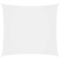 vidaXL Solsegel oxfordtyg fyrkantigt 2,5x2,5 m vit