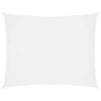 vidaXL Solsegel oxfordtyg rektangulärt 2x3 m vit