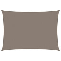vidaXL Solsegel oxfordtyg rektangulärt 2,5x4,5 m taupe