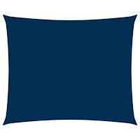 vidaXL Solsegel oxfordtyg rektangulärt 2,5x3,5 m blå