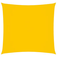 vidaXL Solsegel oxfordtyg fyrkantigt 5x5 m gul
