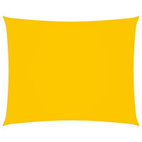 vidaXL Solsegel oxfordtyg rektangulärt 3x4 m gul