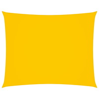 vidaXL Solsegel oxfordtyg rektangulärt 3x4,5 m gul