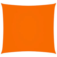 vidaXL Solsegel oxfordtyg fyrkantigt 4x4 m orange