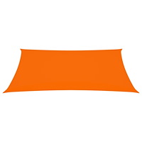 vidaXL Solsegel oxfordtyg rektangulärt 3x4,5 m orange