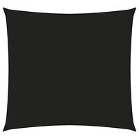 vidaXL Solsegel oxfordtyg fyrkantigt 5x5 m svart