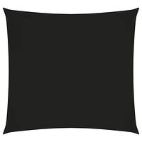 vidaXL Solsegel oxfordtyg fyrkantigt 6x6 m svart