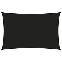 vidaXL Solsegel oxfordtyg rektangulärt 4x7 m svart