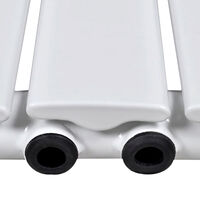 vidaXL Värmepanel vit 311mm x 900mm