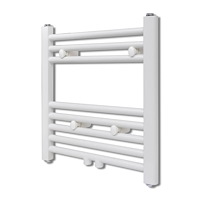 vidaXL Handdukstork centralvärme element rak 480 x 480 mm