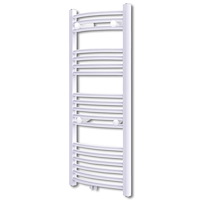 vidaXL Handdukstork centralvärme element båge 500 x 1160 mm