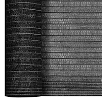 vidaXL Insynsskyddsnät antracit 1,8x50 m HDPE 150 g/m²