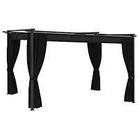 vidaXL Paviljong 4x3 m antracit