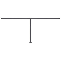 vidaXL Fristående automatisk markis 600x350 cm blå/vit