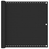 vidaXL Balkongskärm antracit 90x300 cm HDPE