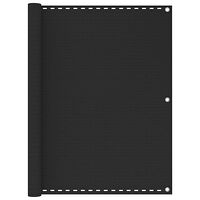 vidaXL Balkongskärm HDPE 120x500 cm antracit