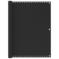 vidaXL Balkongskärm antracit 120x600 cm HDPE