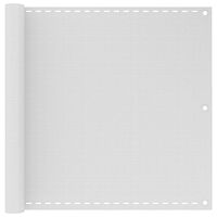 vidaXL Balkongskärm vit 90x300 cm HDPE