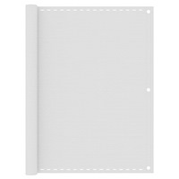 vidaXL Balkongskärm vit 120x500 cm HDPE