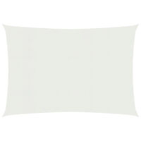 vidaXL Solsegel 160 g/m² vit 2,5x3 m HDPE