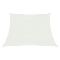 vidaXL Solsegel 160 g/m² vit 3/4x3 m HDPE