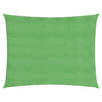 vidaXL Solsegel 160 g/m² ljusgrön 2x3 m HDPE
