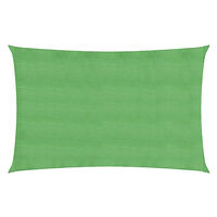 vidaXL Solsegel 160 g/m² ljusgrön 2x5 m HDPE