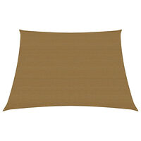 vidaXL Solsegel 160 g/m² taupe 4/5x4 m HDPE