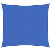 vidaXL Solsegel 160 g/m² blå 2,5x2,5 m HDPE