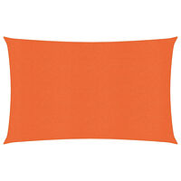 vidaXL Solsegel 160 g/m² orange 2x4 m HDPE