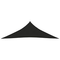 vidaXL Solsegel 160 g/m² svart 2,5x2,5x3,5 m HDPE