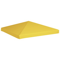 vidaXL Paviljongtak 270 g/m² 3x3 m gul
