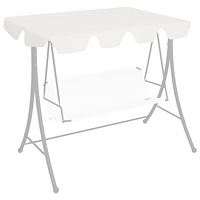 vidaXL Reservtak för hammock vit 150/130x105/70 cm