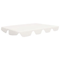 vidaXL Reservtak för hammock vit 150/130x105/70 cm